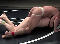 Lewd fag Dak Ramsey gets his ass destroyed by TJ Young on a ring