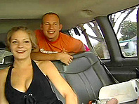 Ryann Wood and Rusty make ardent gay love in a car